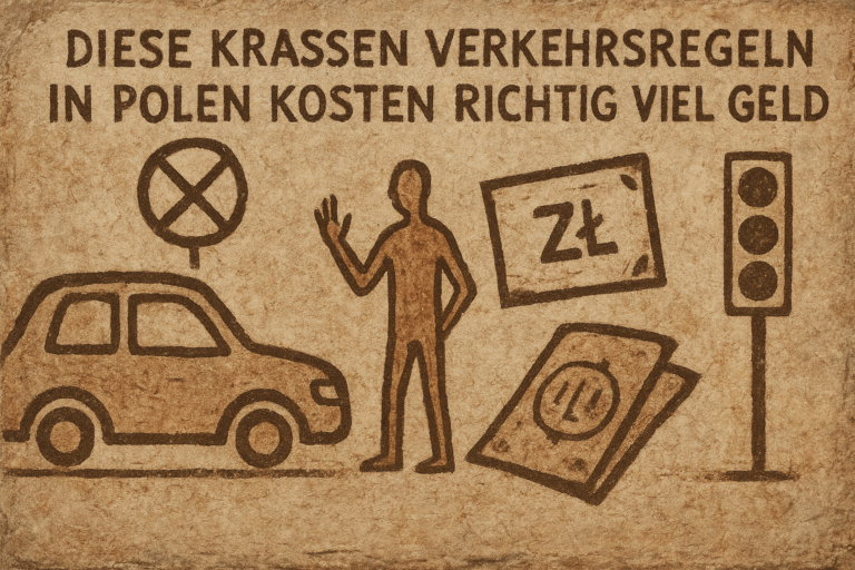 Diese krassen Verkehrsregeln in Polen kosten richtig viel Geld