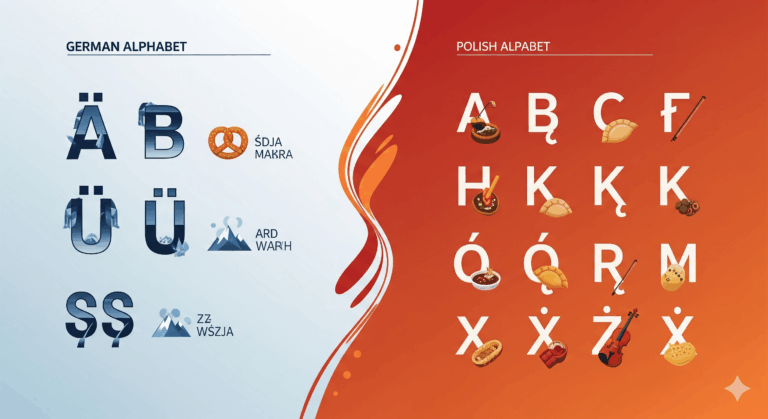 Die 9 polnischen Buchstaben, die es bei uns nicht gibt