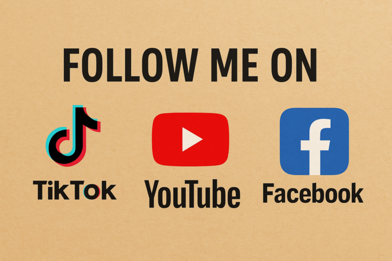 Social Media: TikTok, YouTube & Facebook